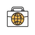 AI Analysis of Geopolitical Issues ICON